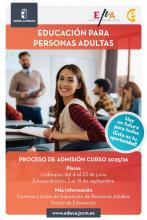 Cartel admisión curso 2025/26